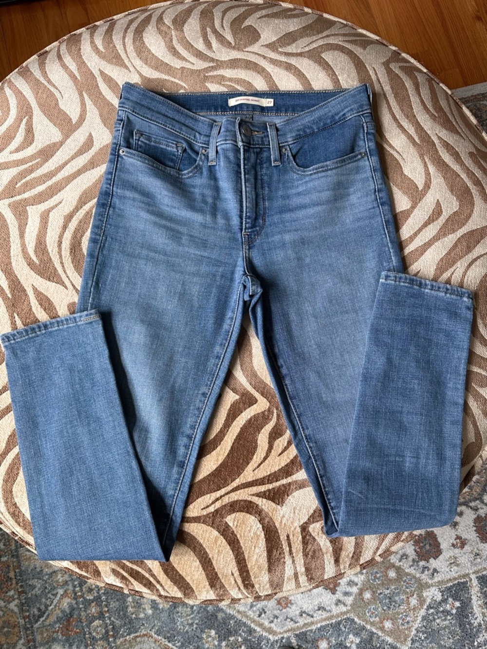 Levi's 311 Shaping Skinny Jeans in Medium Blue Wash